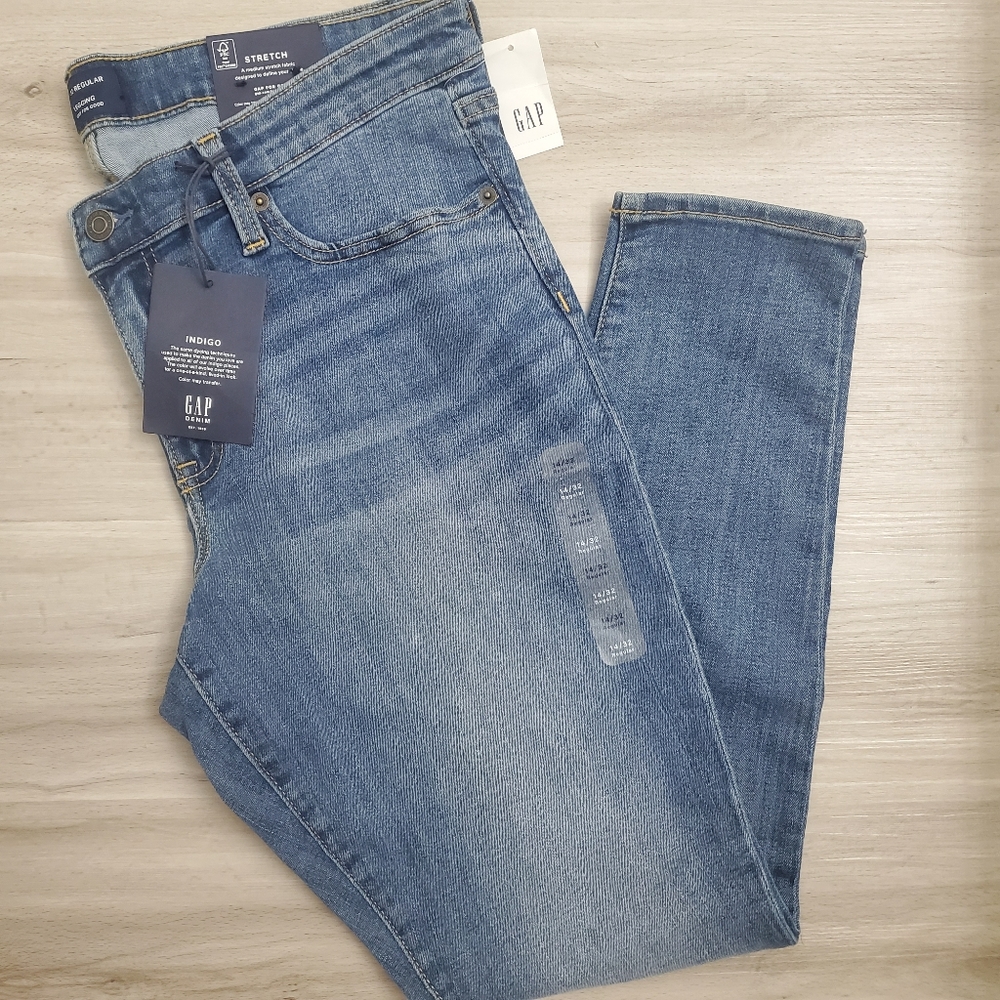 NWT Gap Denim Mid Rise Legging Jeans Gap For Good J86